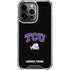 Texas Christian University TCU Horned Frogs Logo iPhone 16 Pro Clear Case